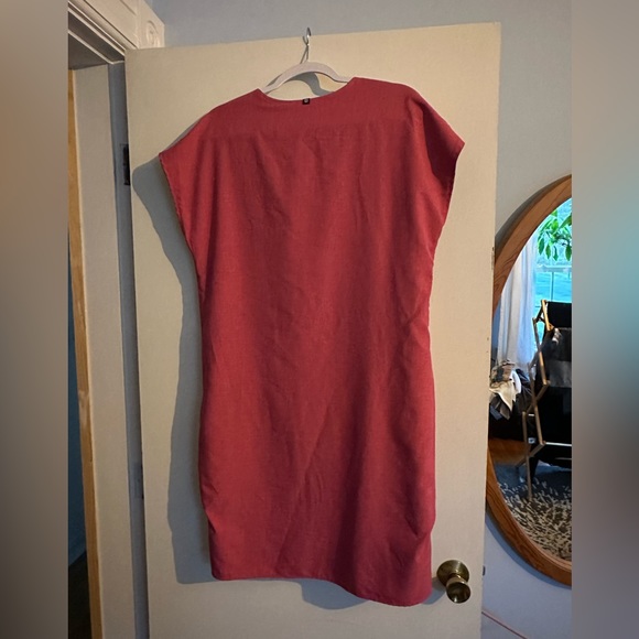 Betabrand Reversible Travel Tunic - Medium - Gray or Pink - Picture 4 of 5